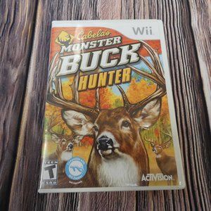 Nintendo Wii Game Cabela's Monster Buck Hunter